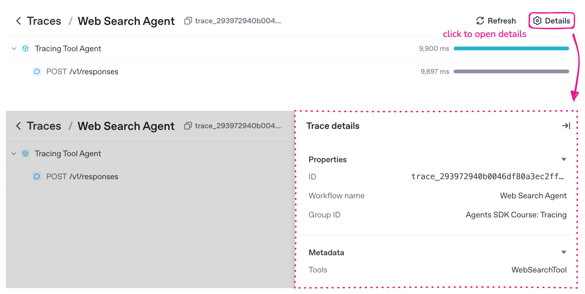 Tracing with Agents SDK | Aurelio AI