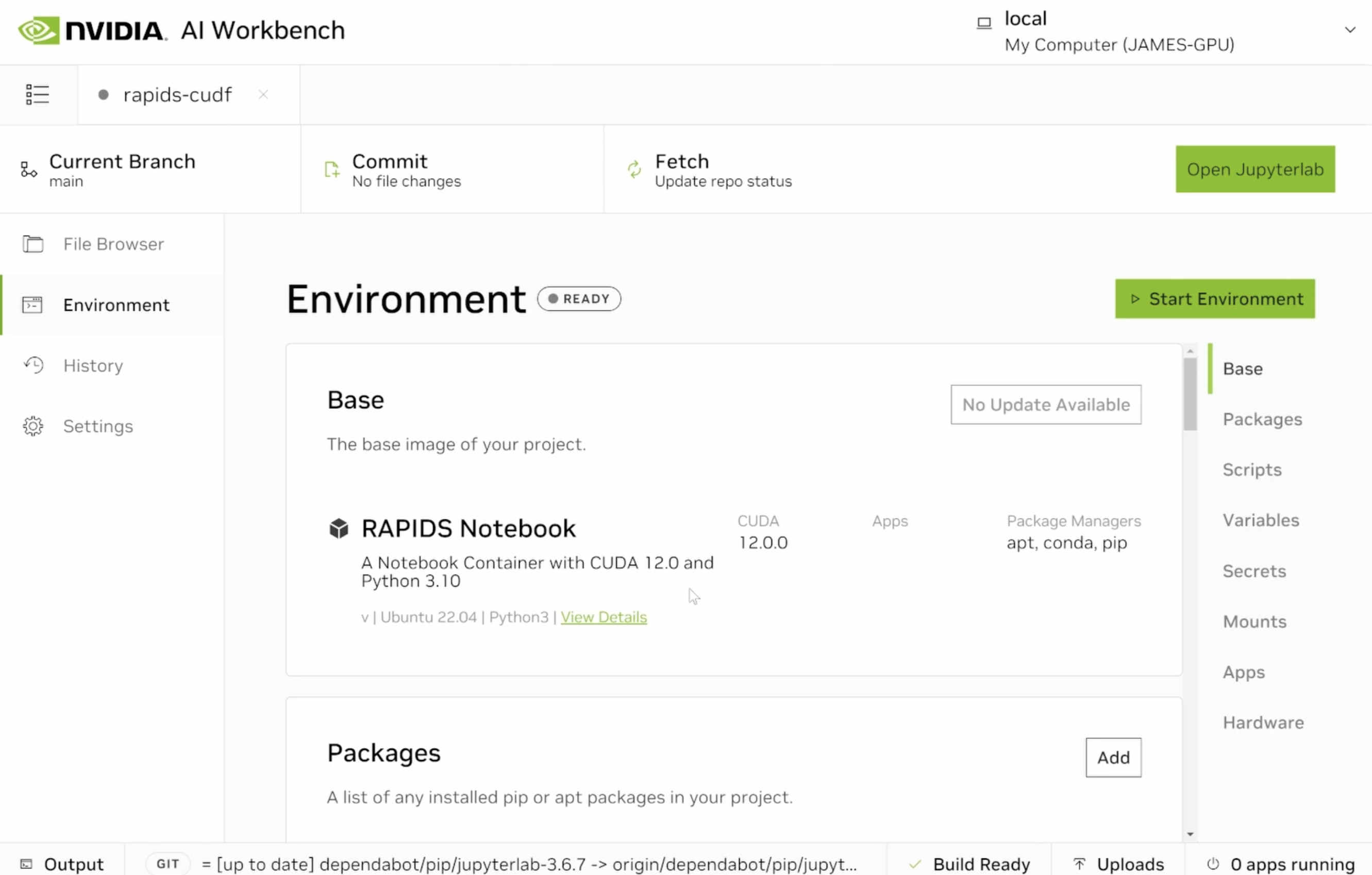 Getting Started with NVIDIA's AI Workbench | Aurelio AI